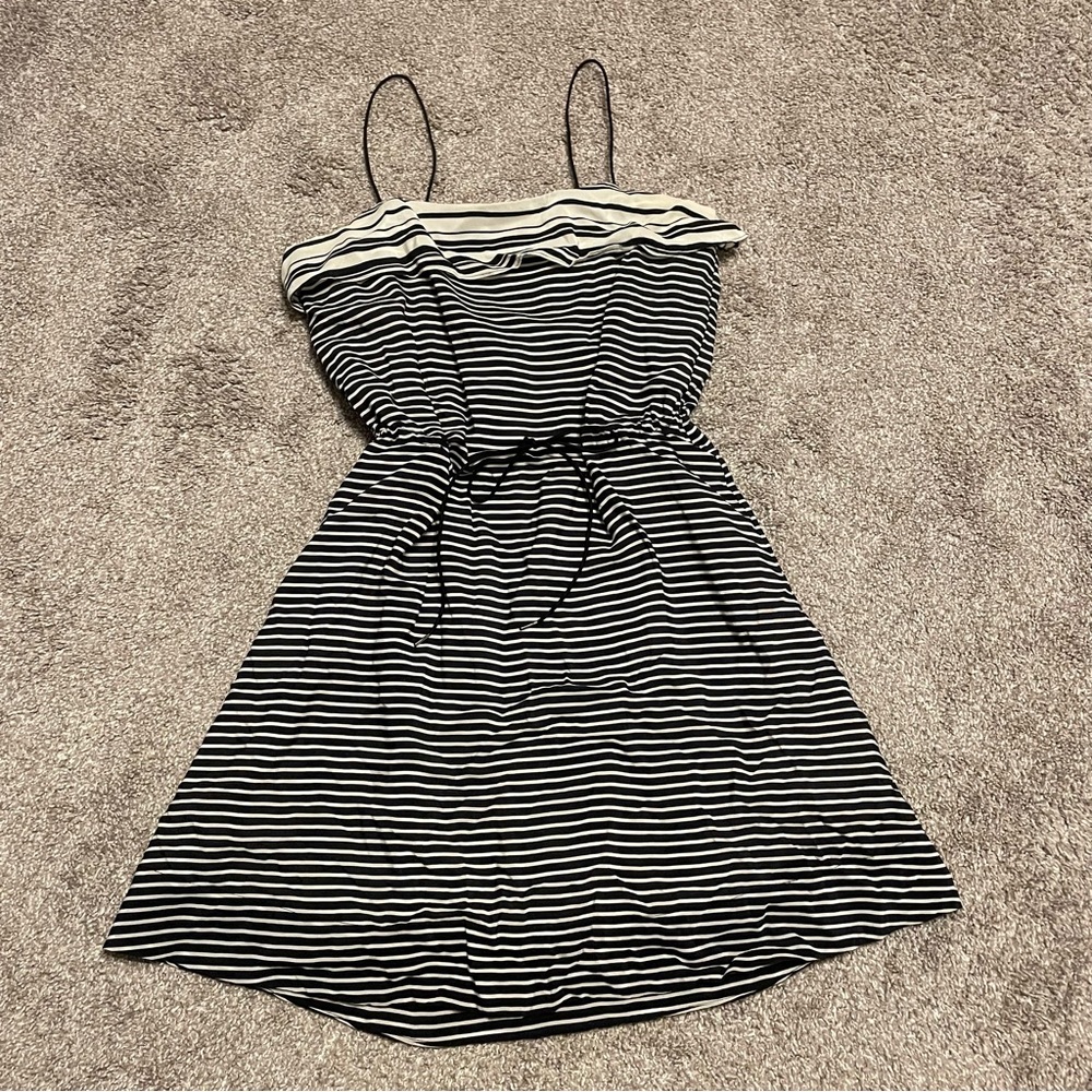 Women’s Madewell 100% Silk Tie-Waist Dress Size S